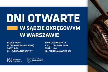 Dni Otwarte w Sądzie Okręgowym w Warszawie