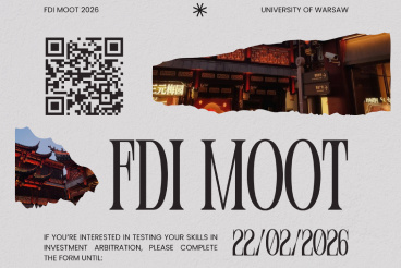 Rekrutacja do drużyny Foreign Direct Investment Moot 2026